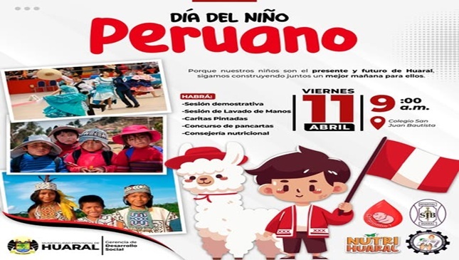 Celebramos el Día del Niño Peruano