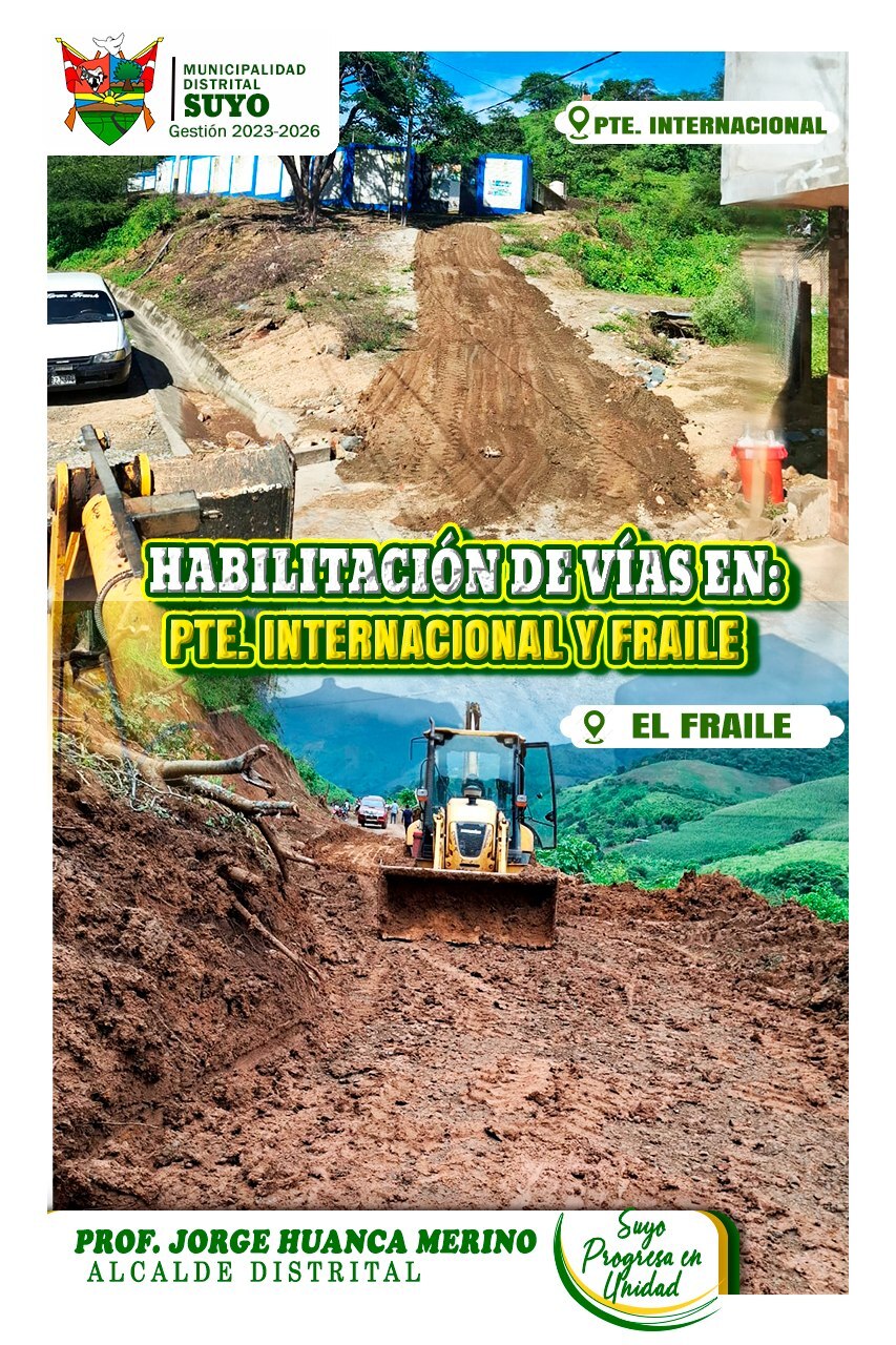 Habilitación de Vías en el Fraile y Pte. Internacional