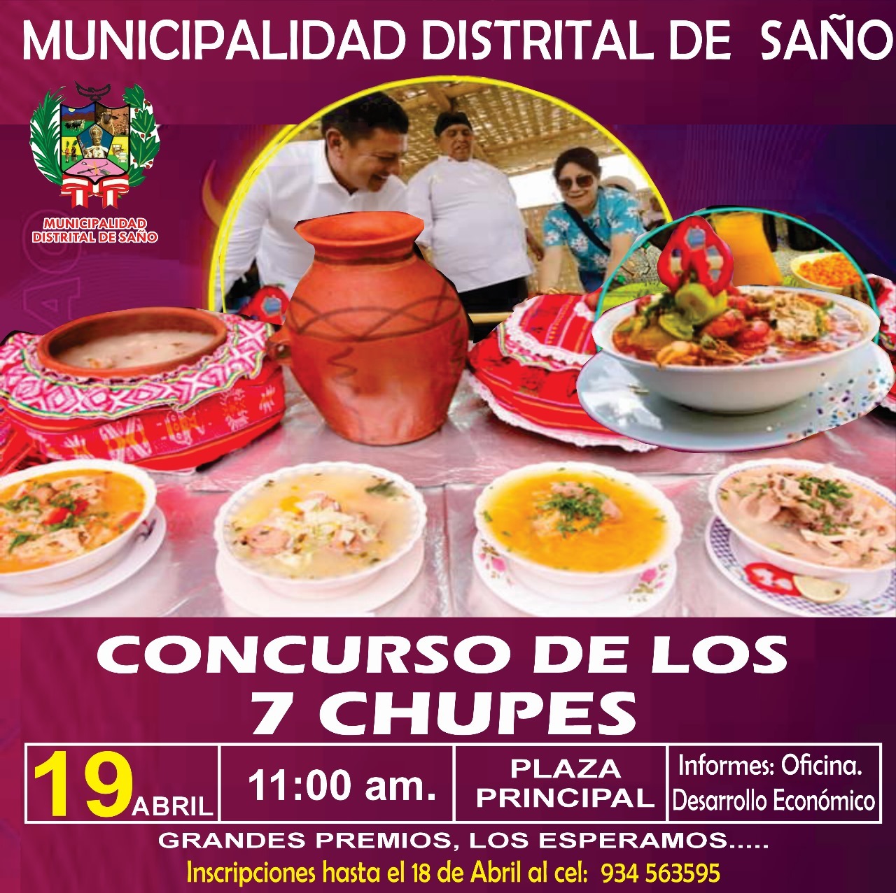 Concurso Gastronómico "Los 7 Chupes"
