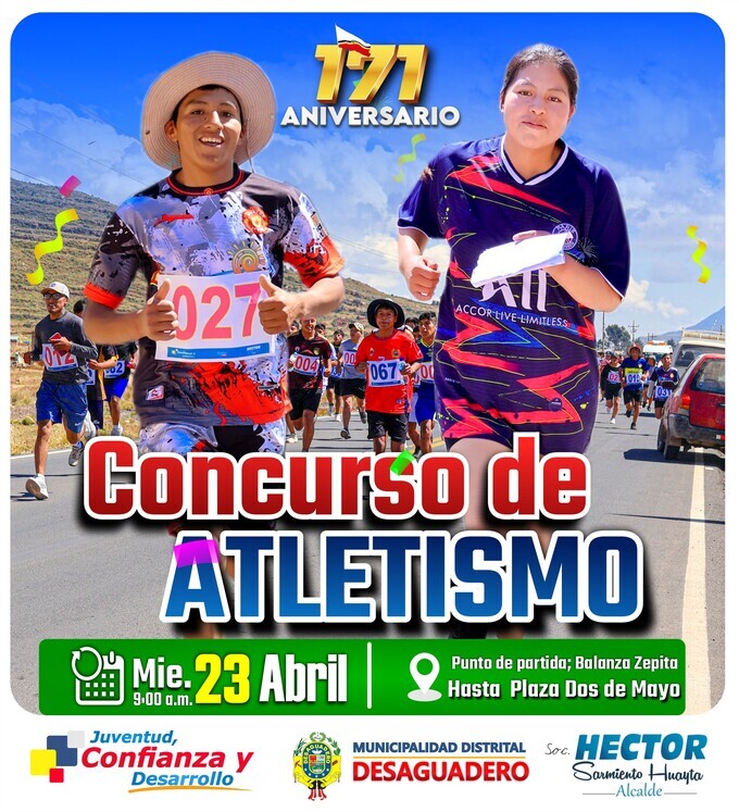 Atletismo Desaguadero 2025