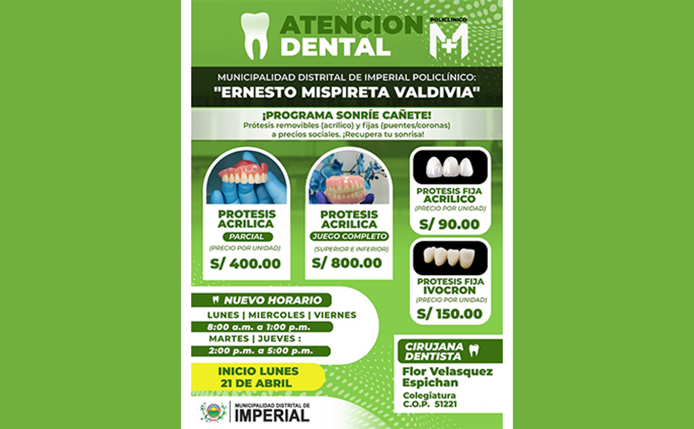 Flyer de la campaña
