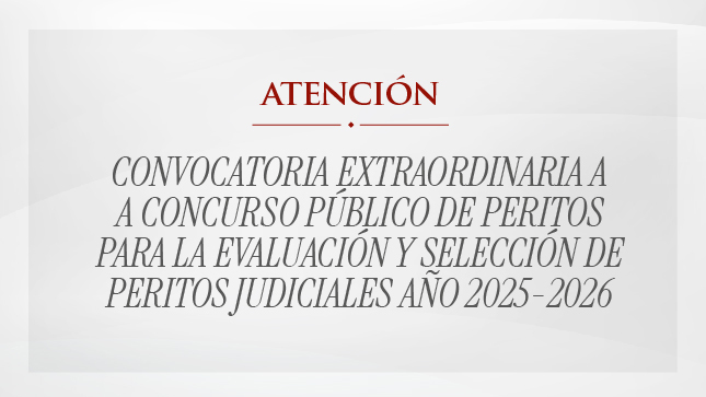 CONVOCATORIA EXTRAORDINARIA