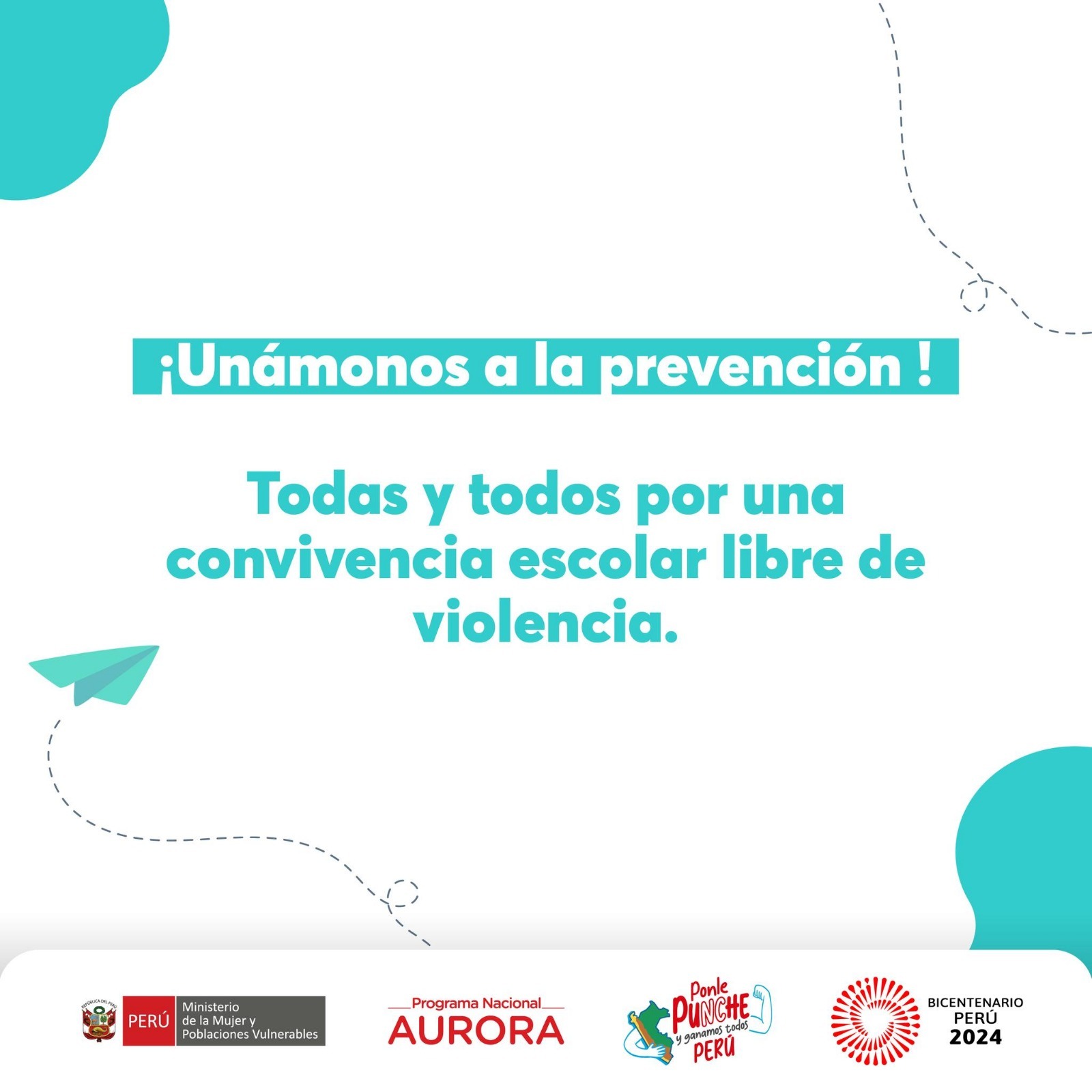 Unámonos a la prevención
¡Protege a tus hijas e hijos!