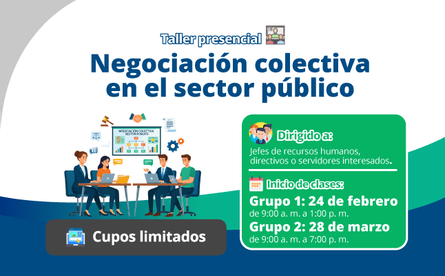Taller Presencial: Negociación colectiva en el sector público