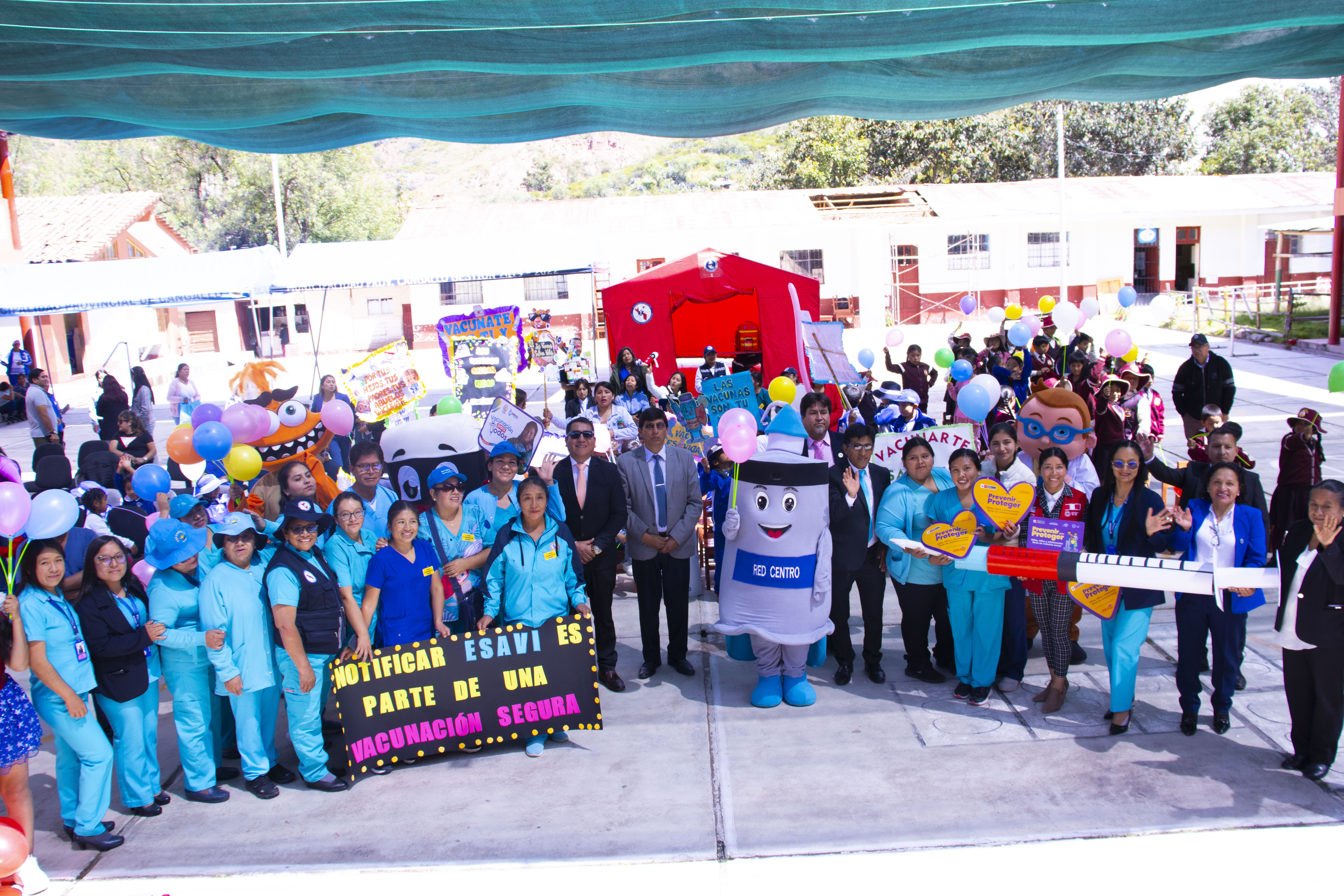Lanzamiento de la semana de Vacunación en las Américas.