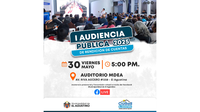 I Audiencia Pública Distrital 2025