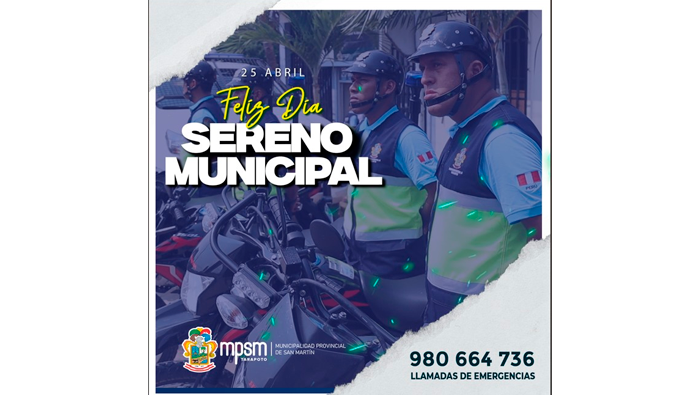 DΓa del Sereno Municipal.