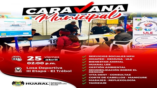 ¡La Caravana Municipal llega a tu barrio!