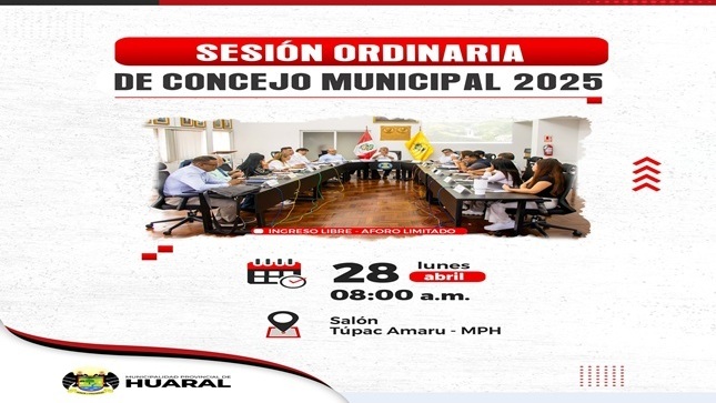Sesión Ordinaria de Concejo Municipal 2025