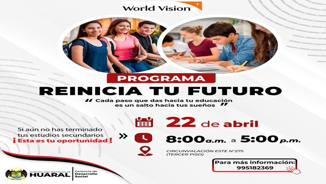 Programa Reinicia tu Futuro