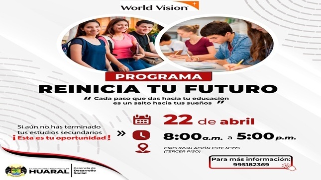 Programa Reinicia tu Futuro