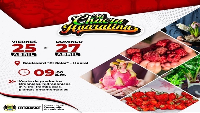 Feria agropecuaria "Mi chacra Huaralina"