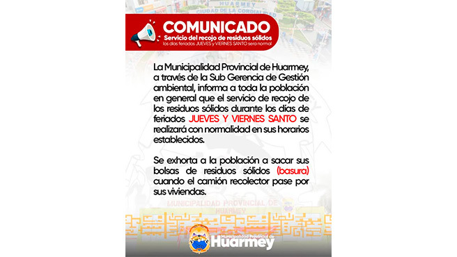 Recojo de Residuos Solidos