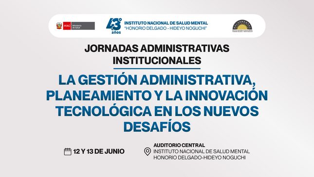 Jornadas administrativas por el 43° Aniversario del INSM