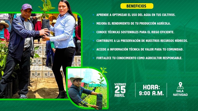 Atención agricultores de Cajabamba