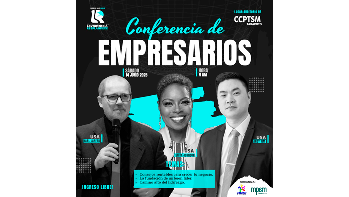 Conferencia para empresarios y emprendedores.