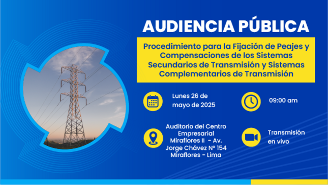 Audiencia pública 26/05/2025