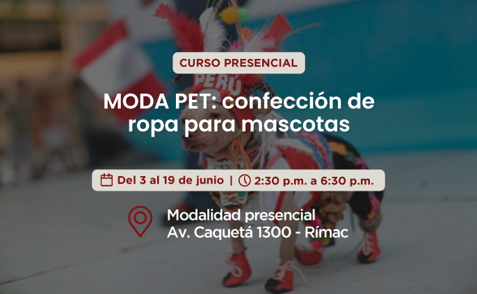 MODA PET: confección de ropa para mascotas