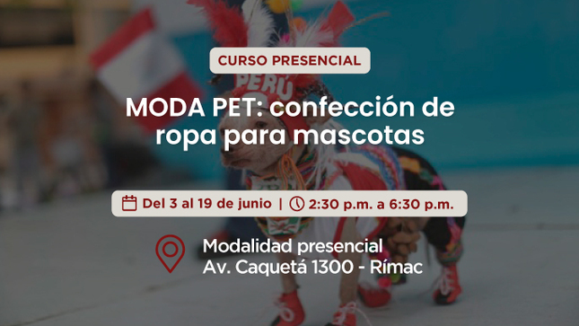 MODA PET: confección de ropa para mascotas