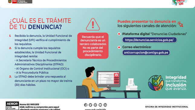 ¿Cuál es el trámite de una denuncia?