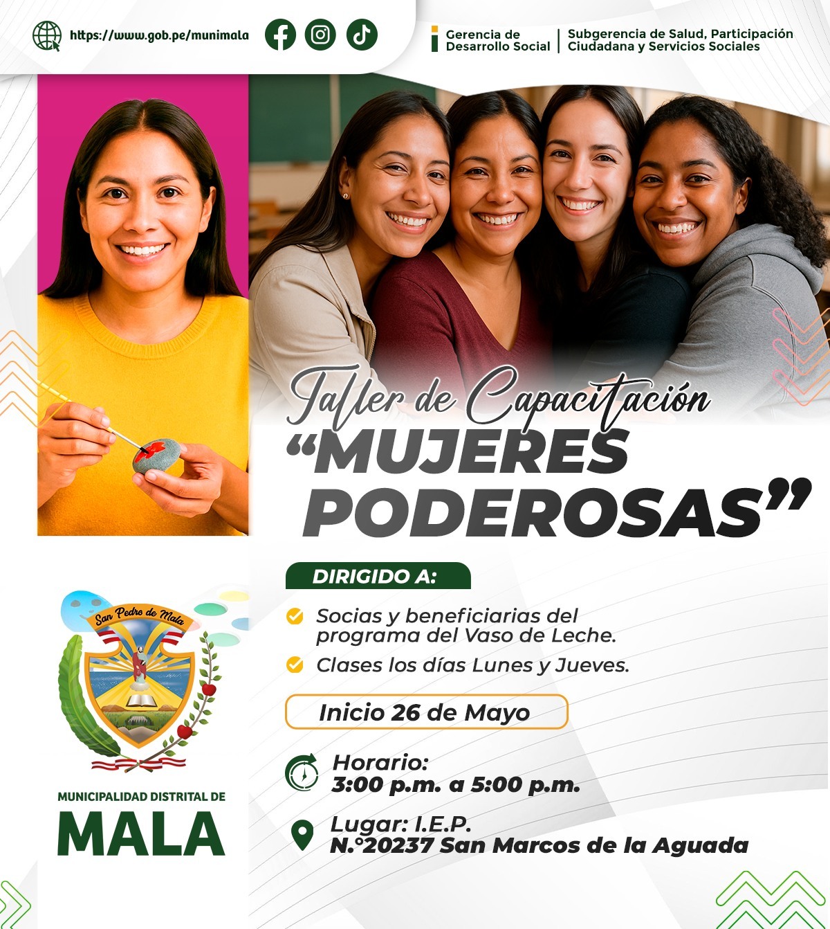 Taller de Capacitación: "Mujeres Poderosas"