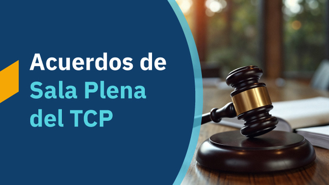 Acuerdos de Sala Plena del TCP