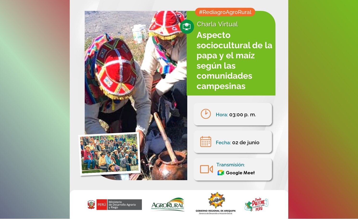 Aspecto sociocultural de la papa y el maíz según las comunidades campesinas
