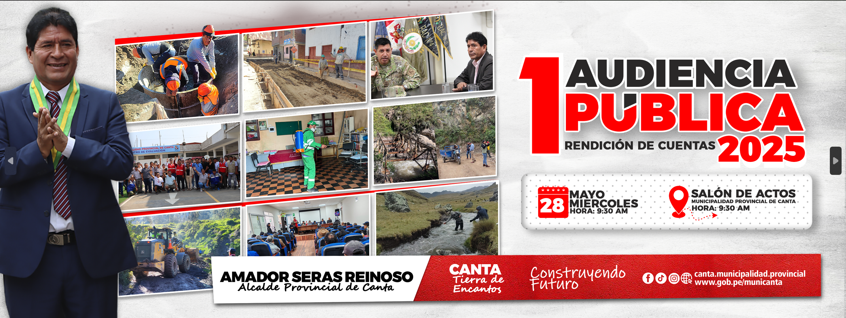 1ra Audiencia Pรบblica Rendiciรณn de Cuentas 2025ncia