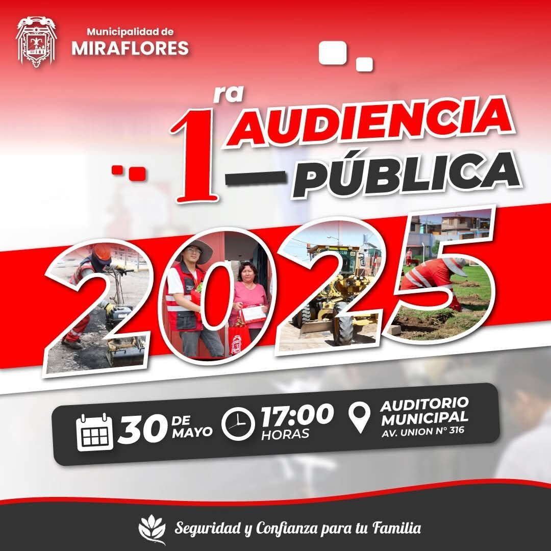 1ra Audiencia Pública 2025