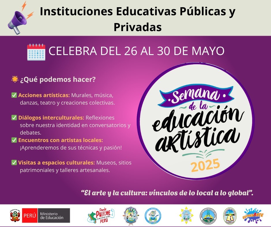 SEMANA DE LA EDUCACIÓN ARTÍSTICA- SEA