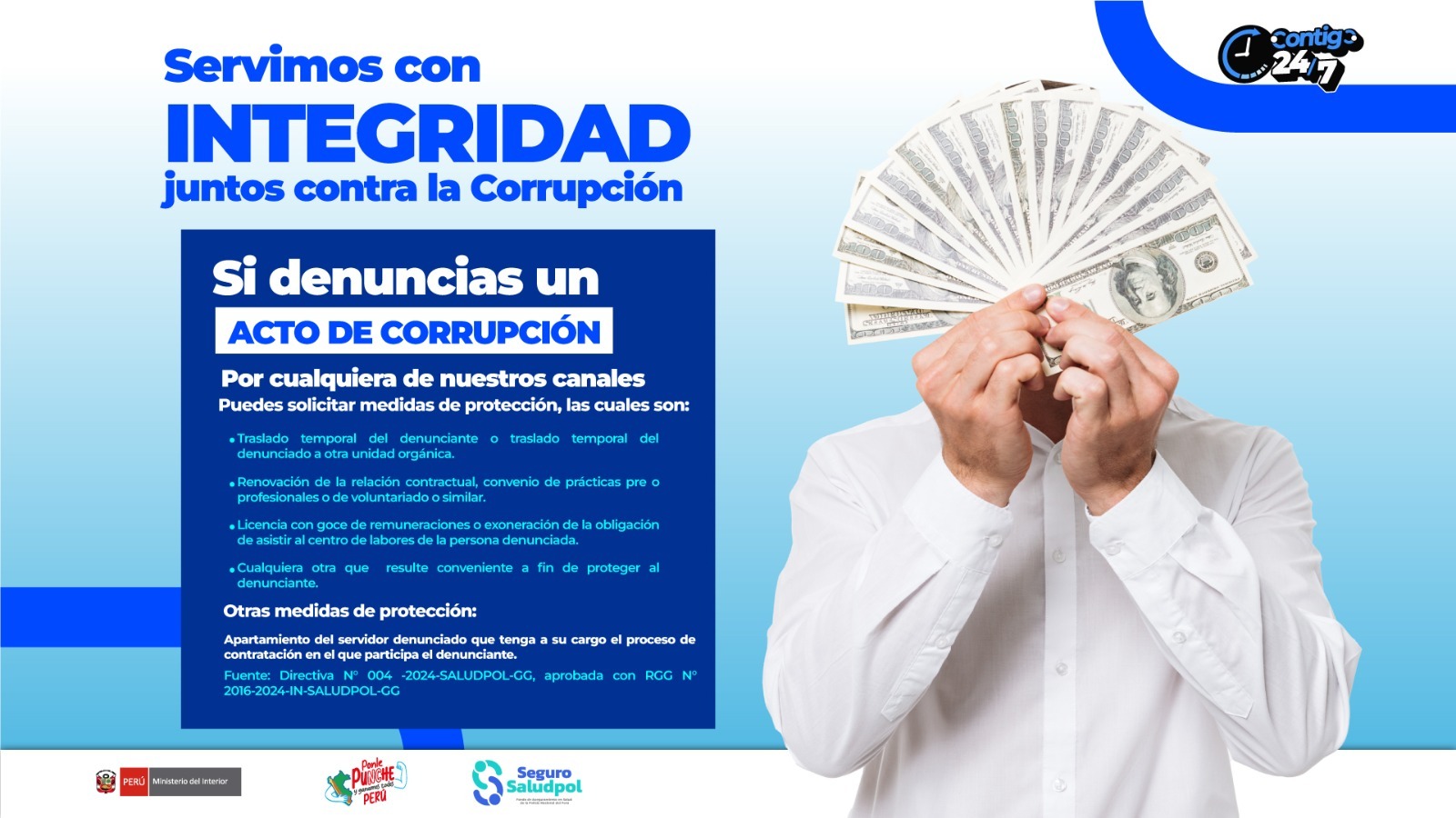 Compromiso con la transparencia: denuncia actos de corrupción