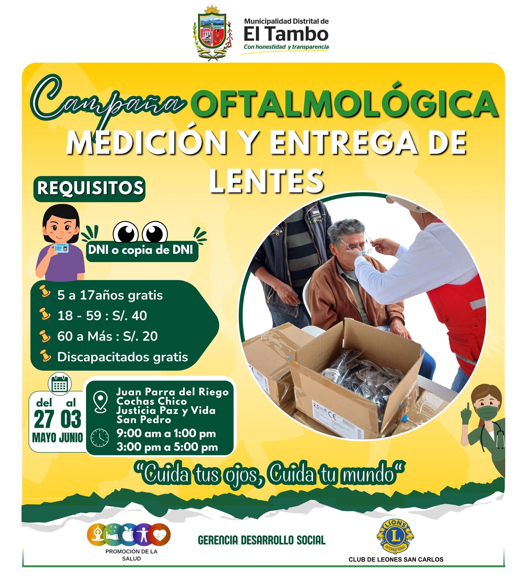 Campaña Oftalmológica
