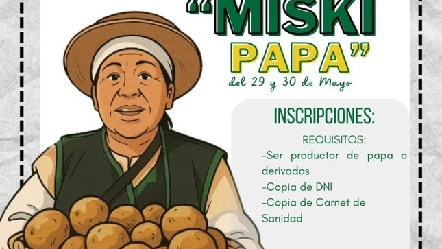Inscripción para Expo Feria Miski Papa