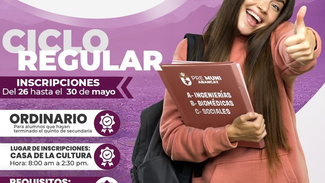 🟣"PRE-MUNI ABANCAY" Abre Sus Puertas Ciclo Regular 2025📖📖.