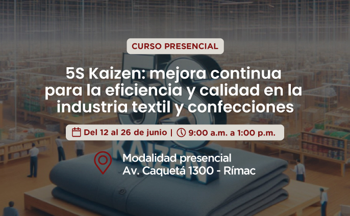 5S Kaizen: Mejora continua para la eficiencia y calidad en la industria textil