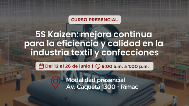 5S Kaizen: Mejora continua para la eficiencia y calidad en la industria textil