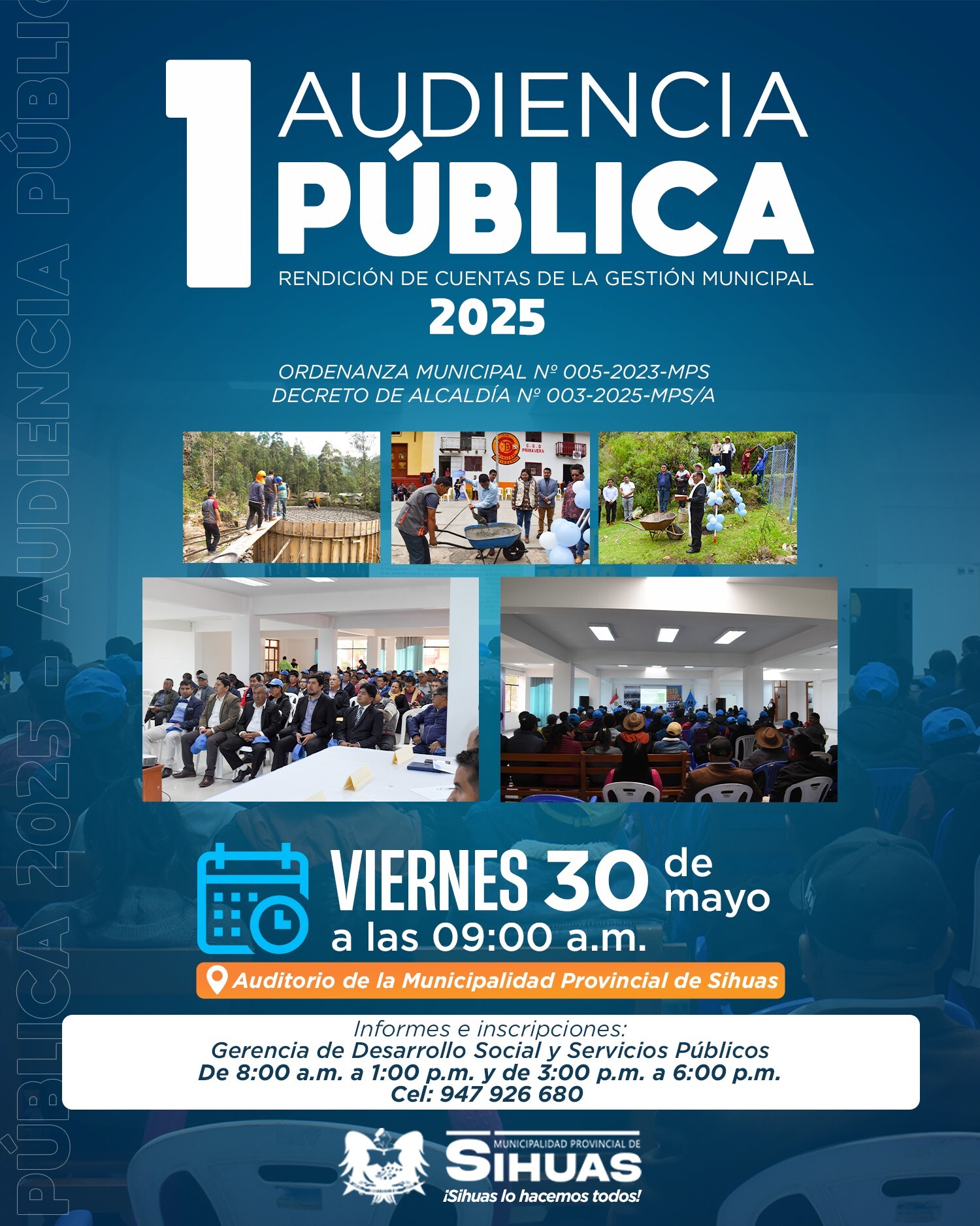 💠 PRIMERA AUDIENCIA PÚBLICA DE RENDICIÓN DE CUENTAS 2025 👏