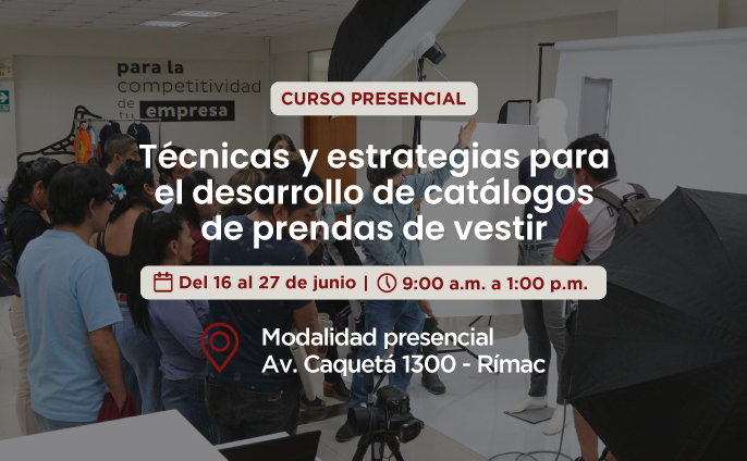 Técnicas y estrategias para el desarrollo de catálogos de prendas de vestir