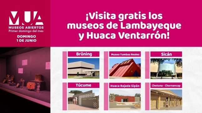 Museos Abiertos: ¡Visita los museos de Lambayeque gratis!