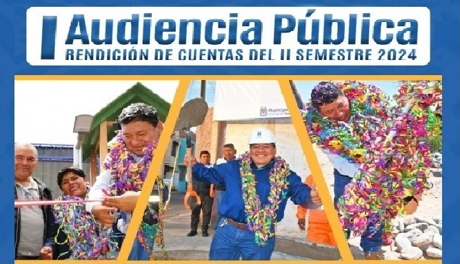 I Audiencia Publica de Rendicion de Cuentas del Segundo Semestre del 2024