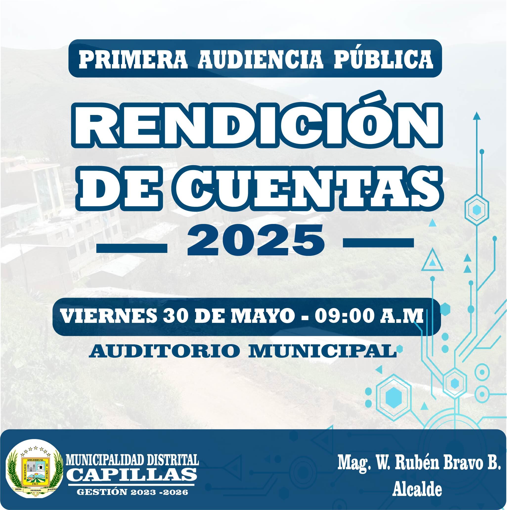 I PRIMERA AUDIENCIA PUBLICA DE RENDICIÓN DE CUENTA 2025