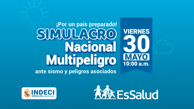 Simulacro Nacional Multipeligro – Sismo