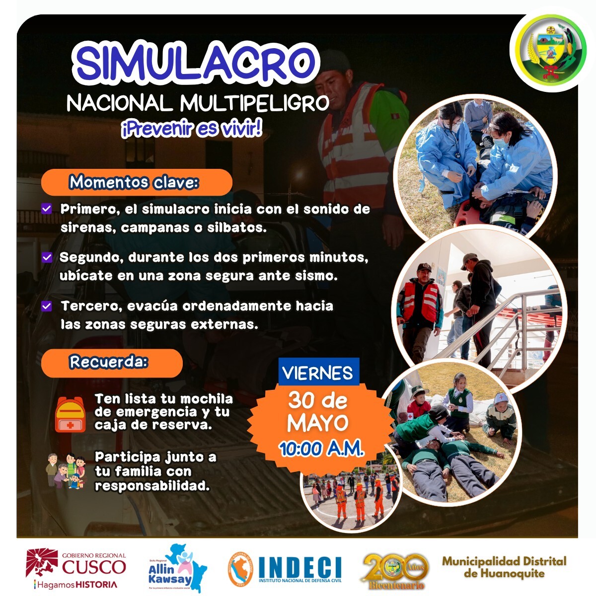 Simulacro Nacional Multi peligro