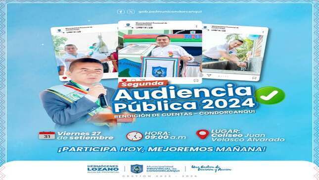 Segunda Audiencia Publica De Rendicion De Cuentas  2024