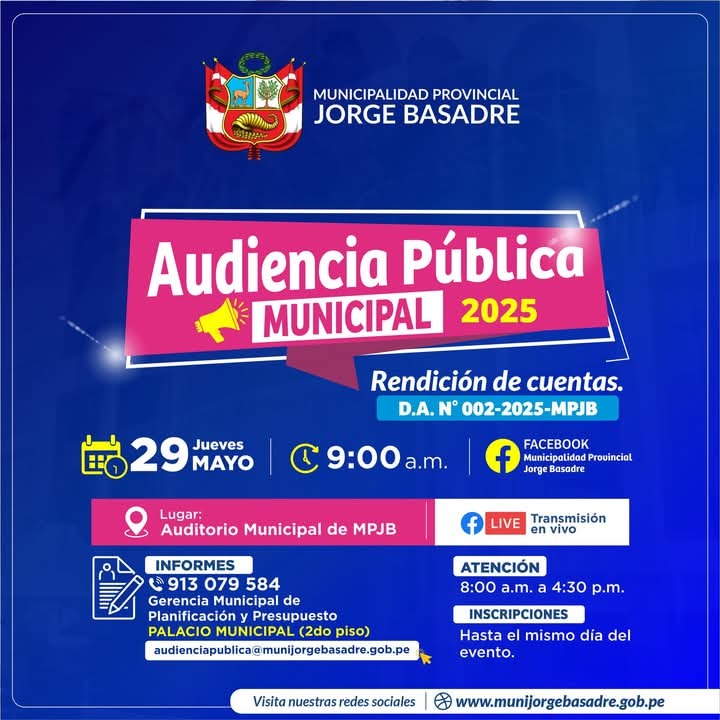 Audiencia Pública MPJB - 2025