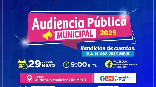 Audiencia Pública MPJB - 2025