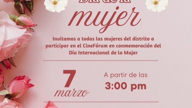 Cine Fórum por el DÍA INTERNACIONAL DE LA MUJER