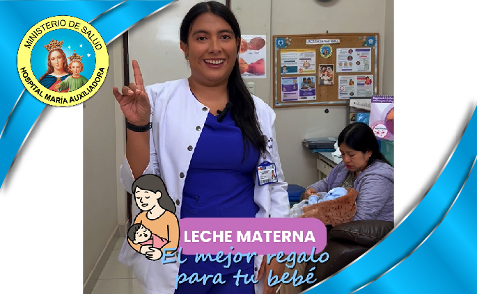 La leche materna es el mejor inicio de vida para tu bebé