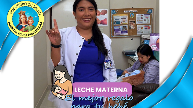 La leche materna es el mejor inicio de vida para tu bebé