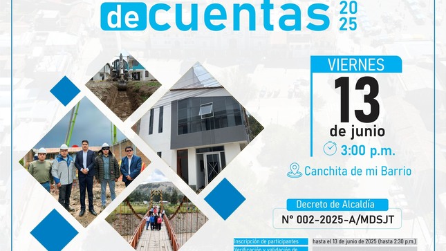 Audiencia Pública de Rendición de Cuentas  2025